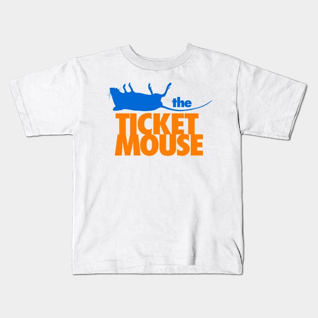 The Ticket Mouse Kids T-Shirt by GK Media